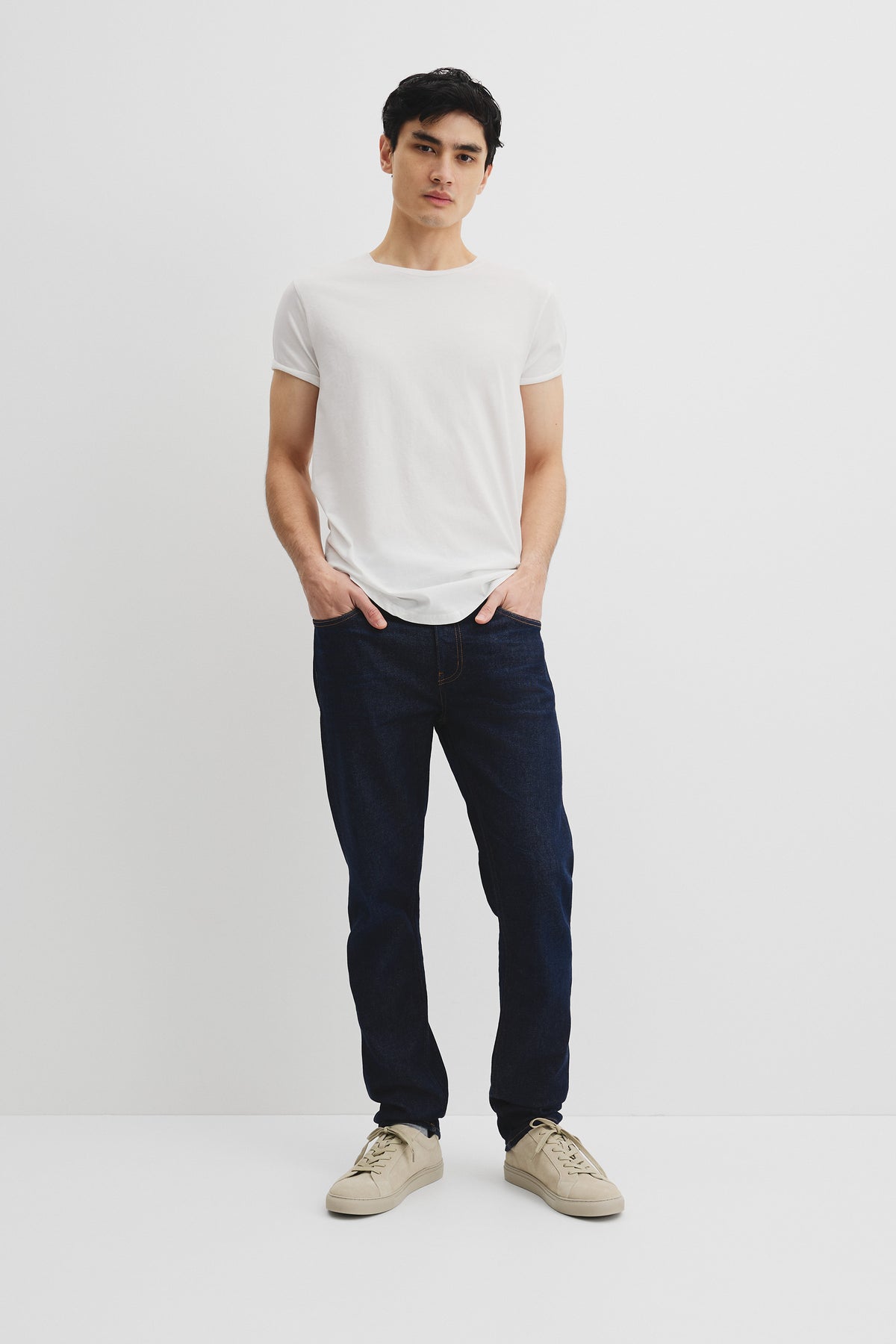 Australian Cotton Longline Garment Dye T-Shirt