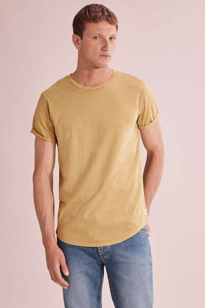 Australian Cotton Longline Garment Dye T-Shirt