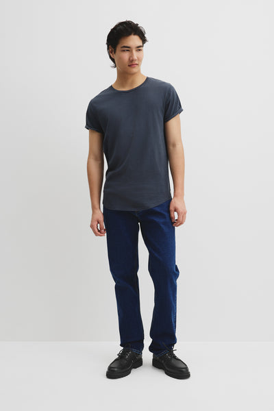 Australian Cotton Longline Garment Dye T-Shirt