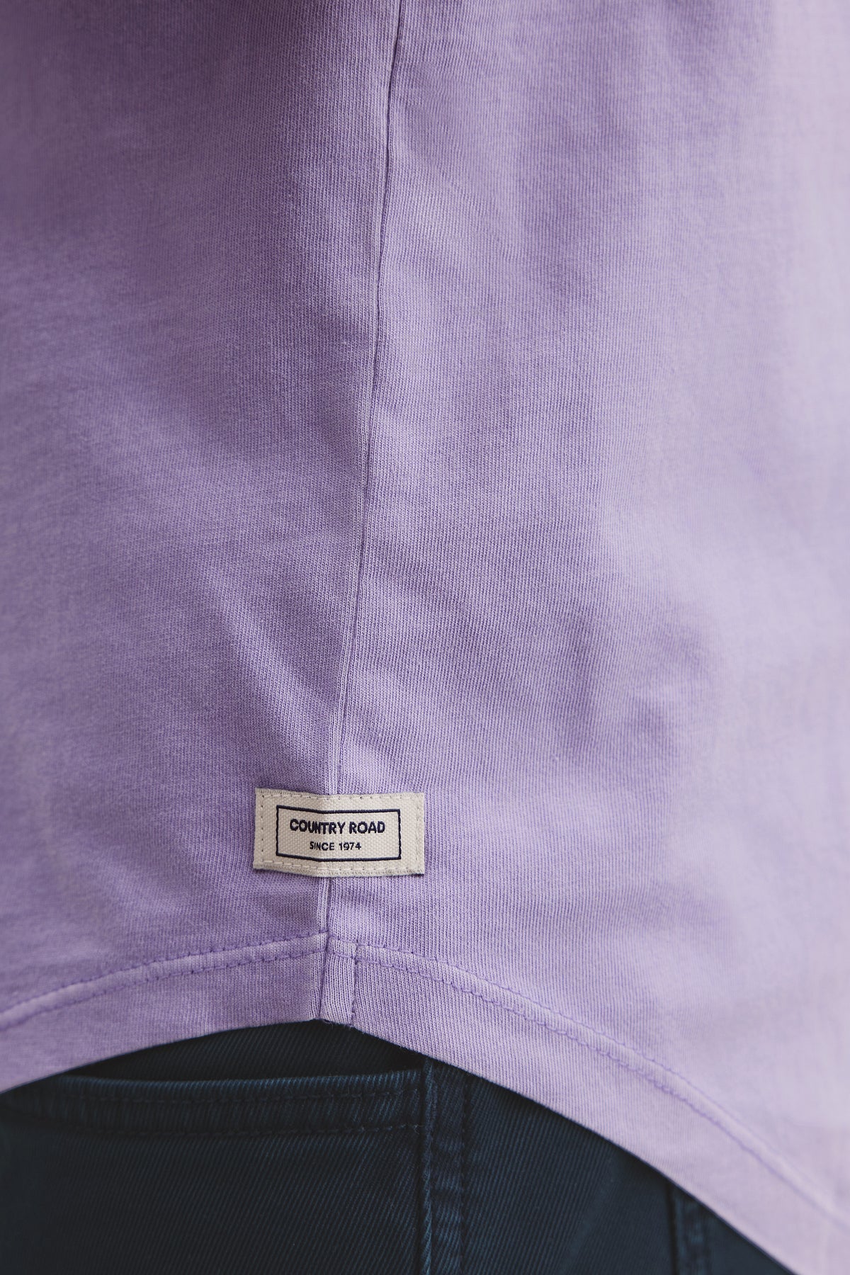 Australian Cotton Longline Garment Dye T-Shirt