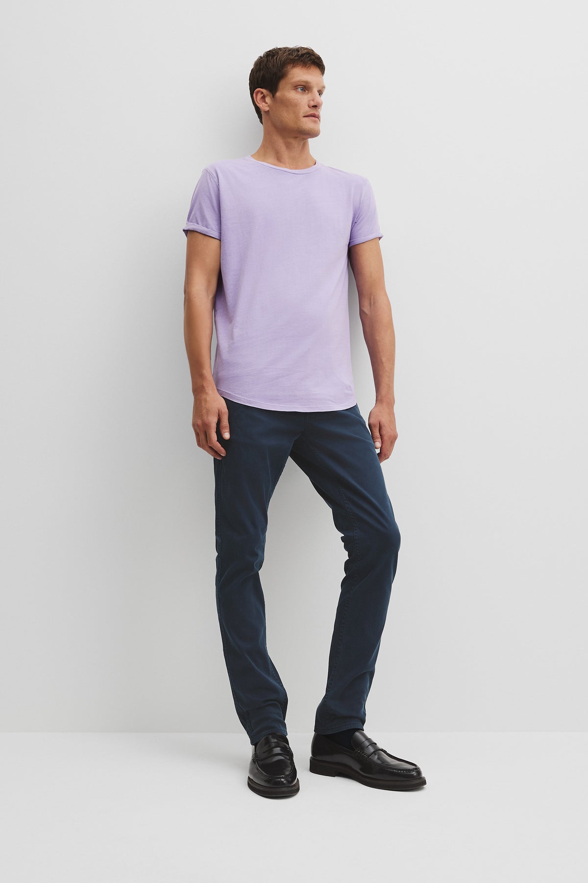 Australian Cotton Longline Garment Dye T-Shirt