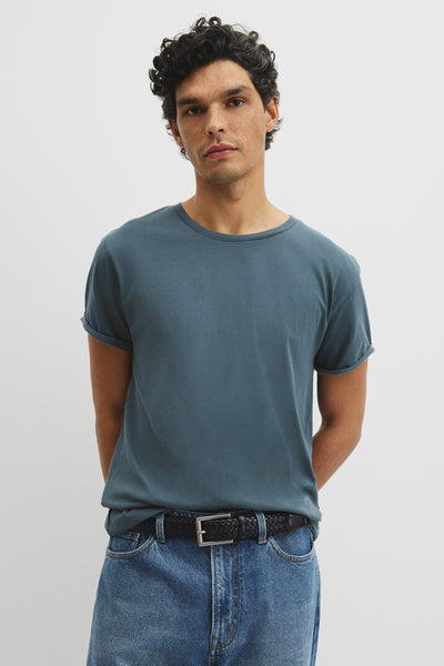 Australian Cotton Longline Garment Dye T-Shirt