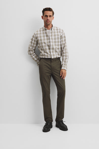 Australian Cotton Tapered Fit Stretch Chino