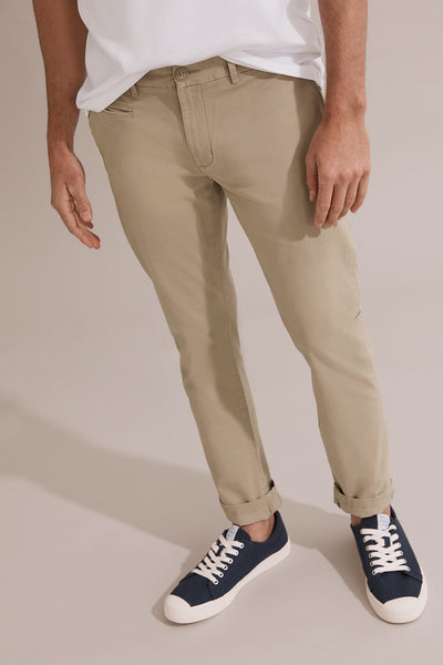Australian Cotton Slim Fit Stretch Chino