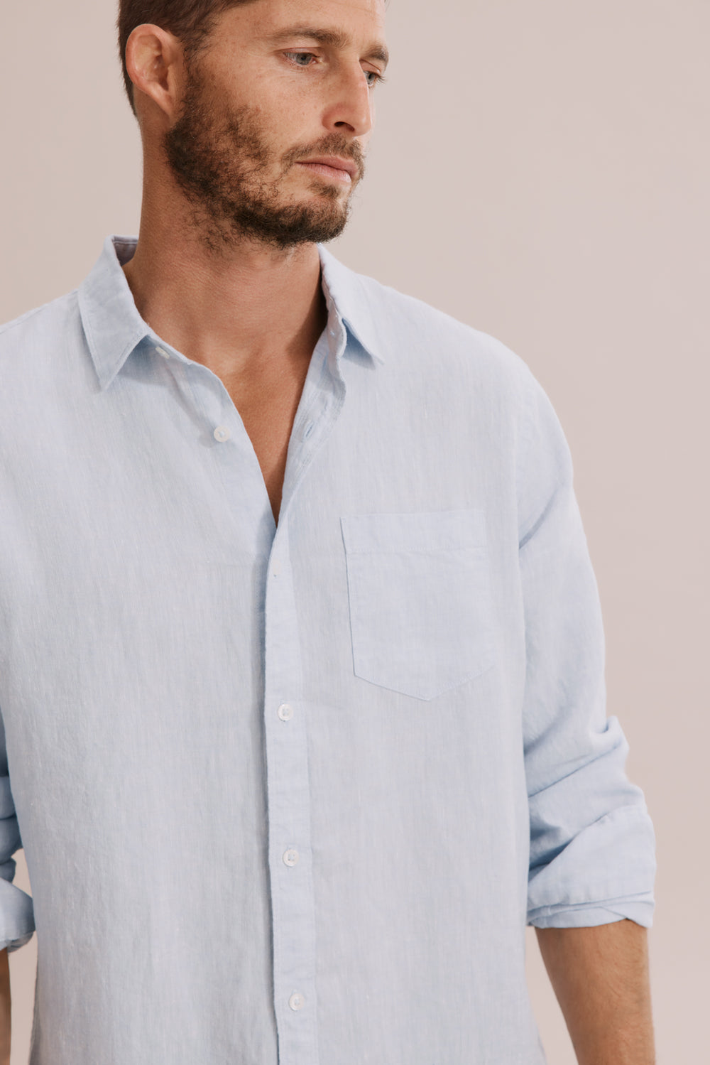 Regular Fit Linen Shirt