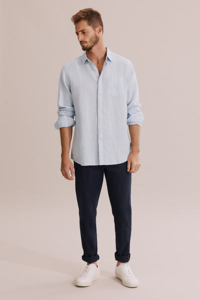 Regular Fit Linen Shirt