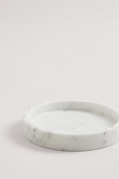 Loft Marble Round Tray