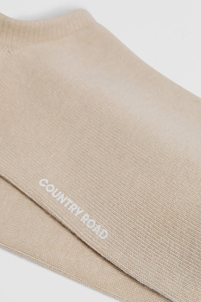 Australian Cotton Blend Sneaker Sock
