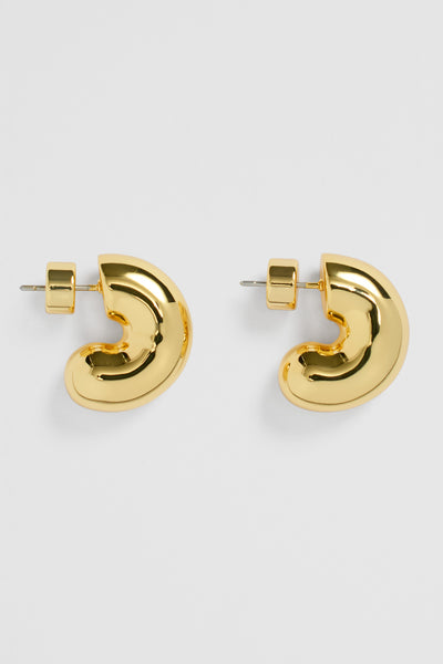 Large Round Hoop Earring