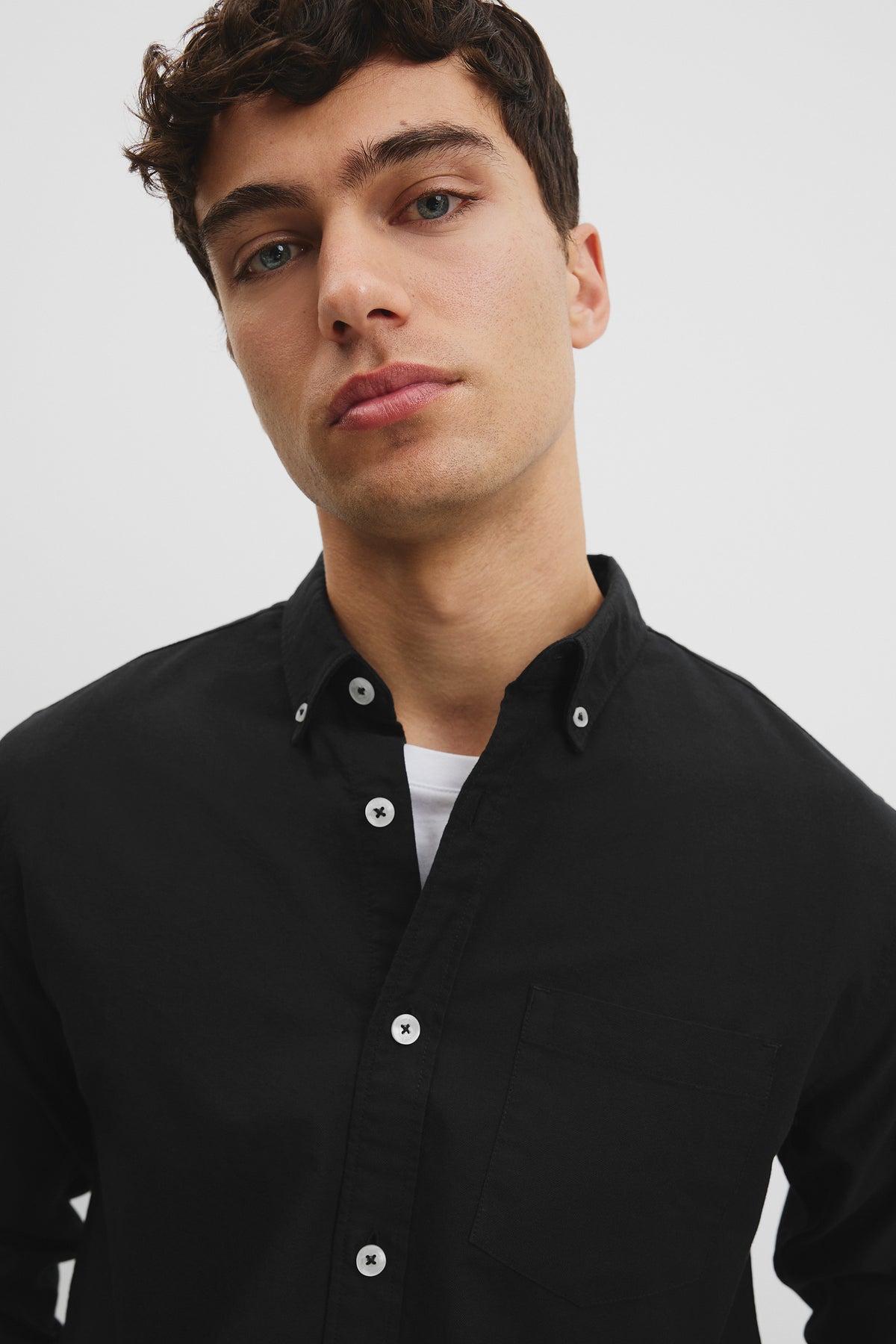 Regular Fit Australian Good Earth Cotton Oxford Shirt