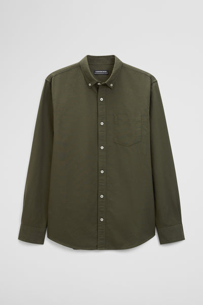 Regular Fit Australian Good Earth Cotton Oxford Shirt