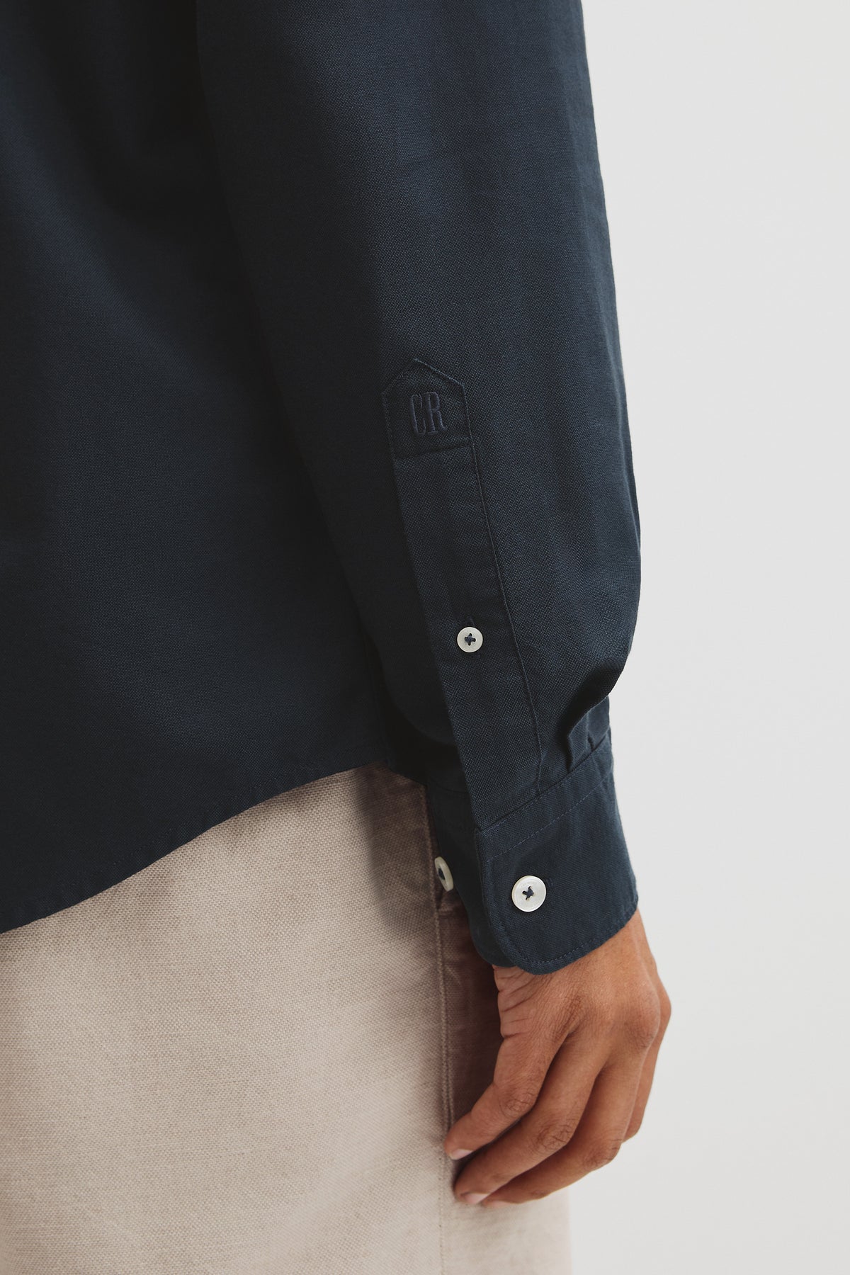 Regular Fit Australian Good Earth Cotton Oxford Shirt