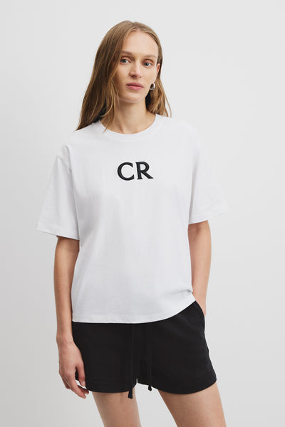 Australian Cotton Cr Logo T-Shirt