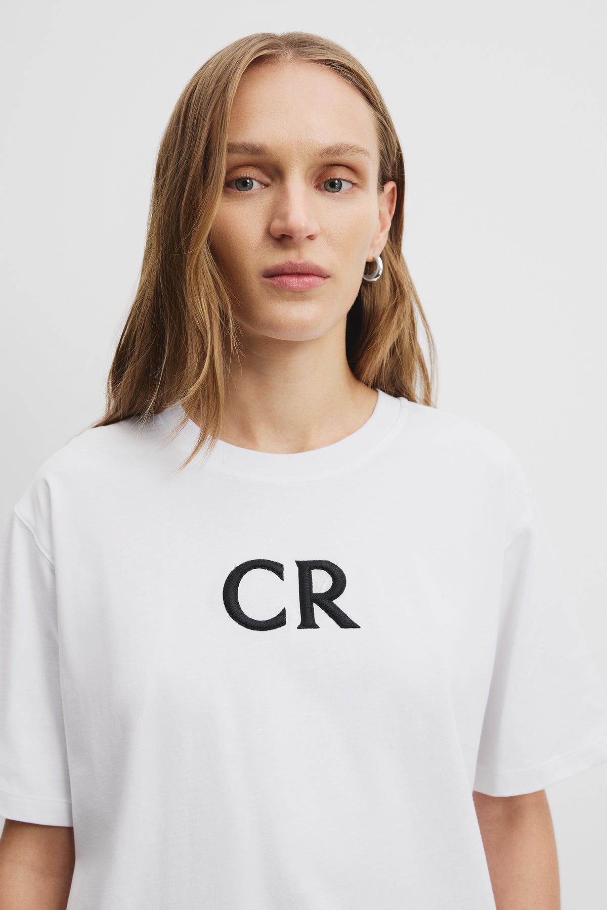 Australian Cotton Cr Logo T-Shirt