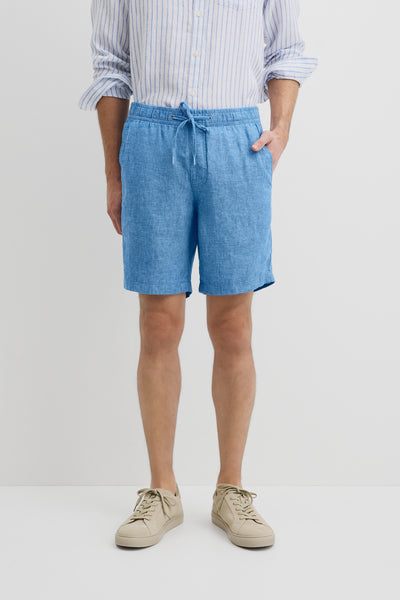Organically Grown Linen Drawcord Short