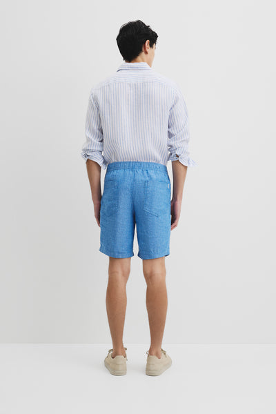 Organically Grown Linen Drawcord Short