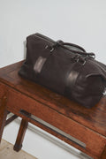 Leather Weekender