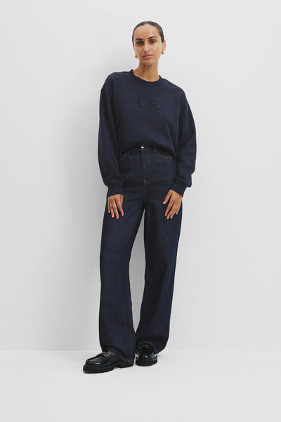 Australian Cotton Cr Logo Sweat