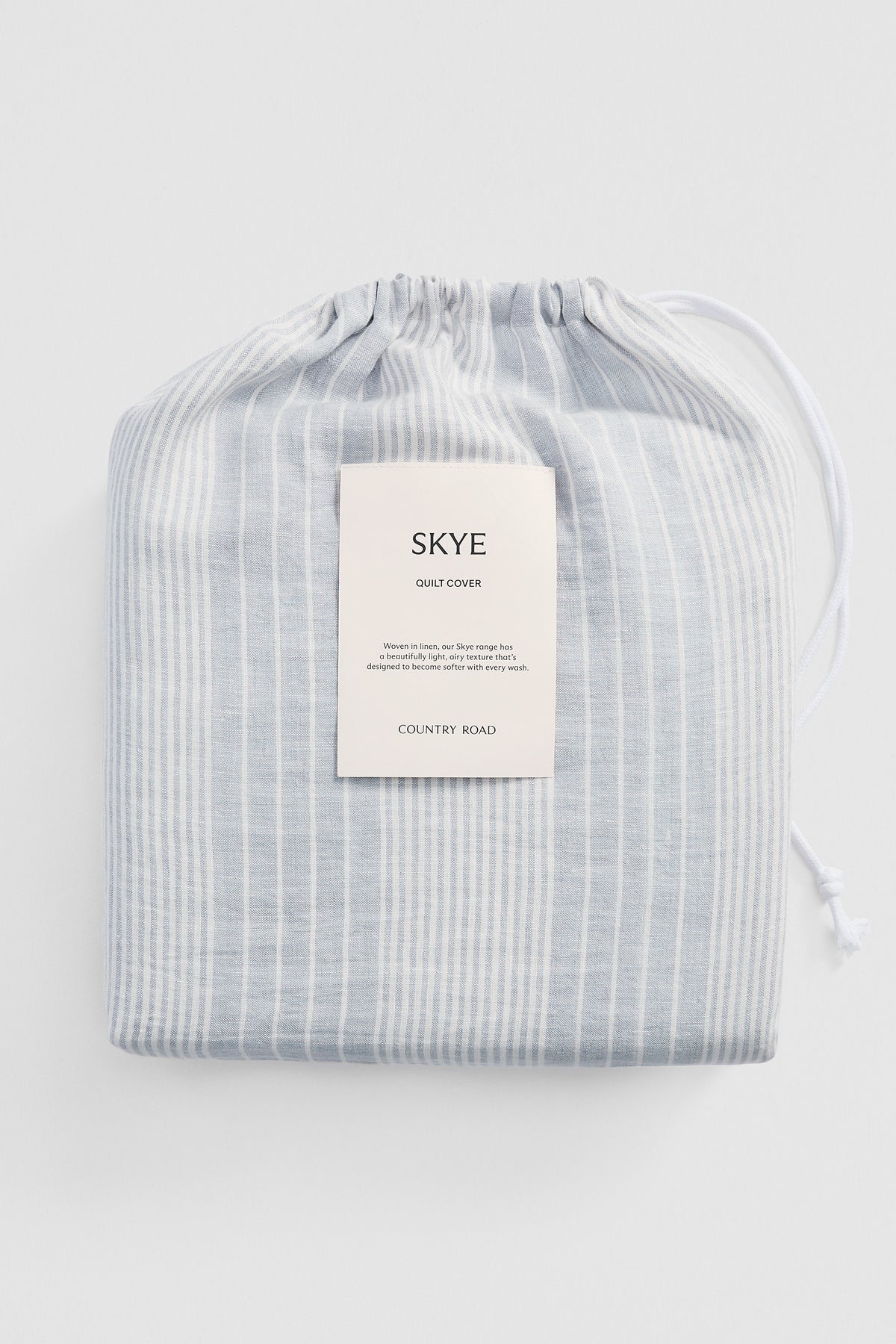 Skye Linen King Quilt Cover