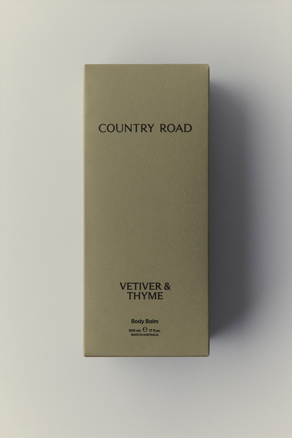Australian Made Vetiver & Thyme Body Balm 500Ml