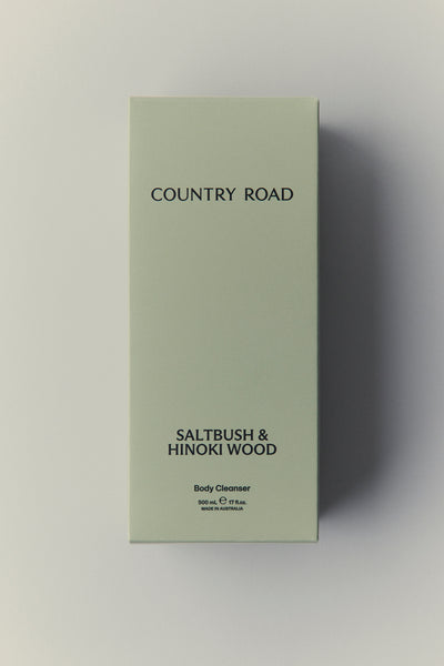 Australian Made Saltbush & Hinoki Wood Body Cleanser 500Ml