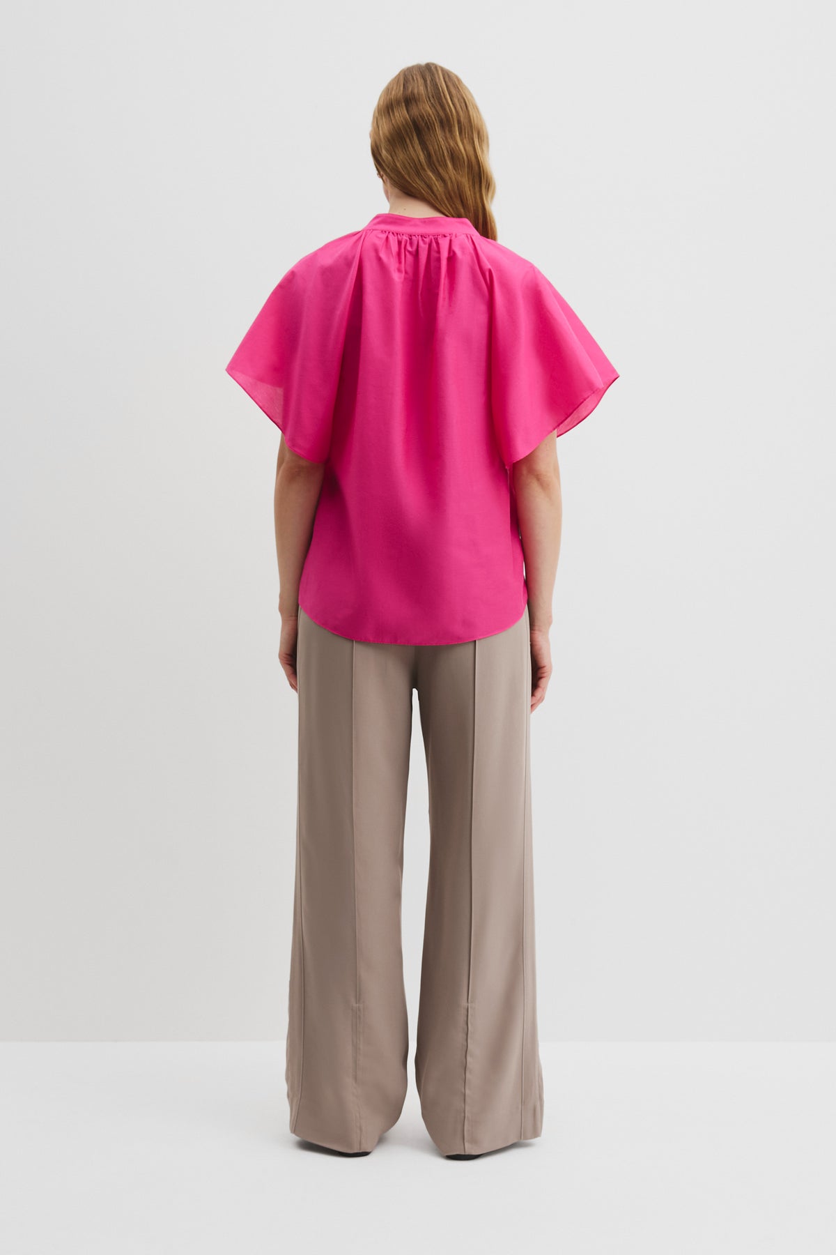 Flutter Sleeve Blouse