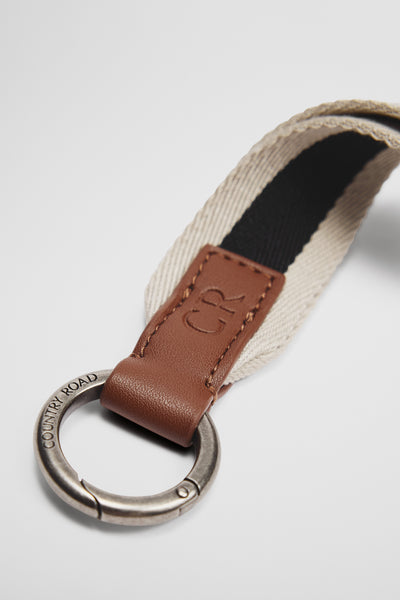 Striped Keyring