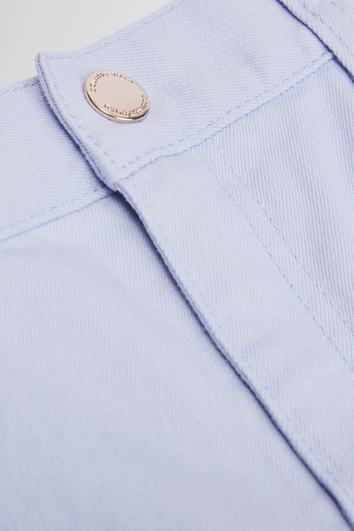 Hi Rise Denim Short
