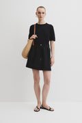 Pull On Linen Skirt