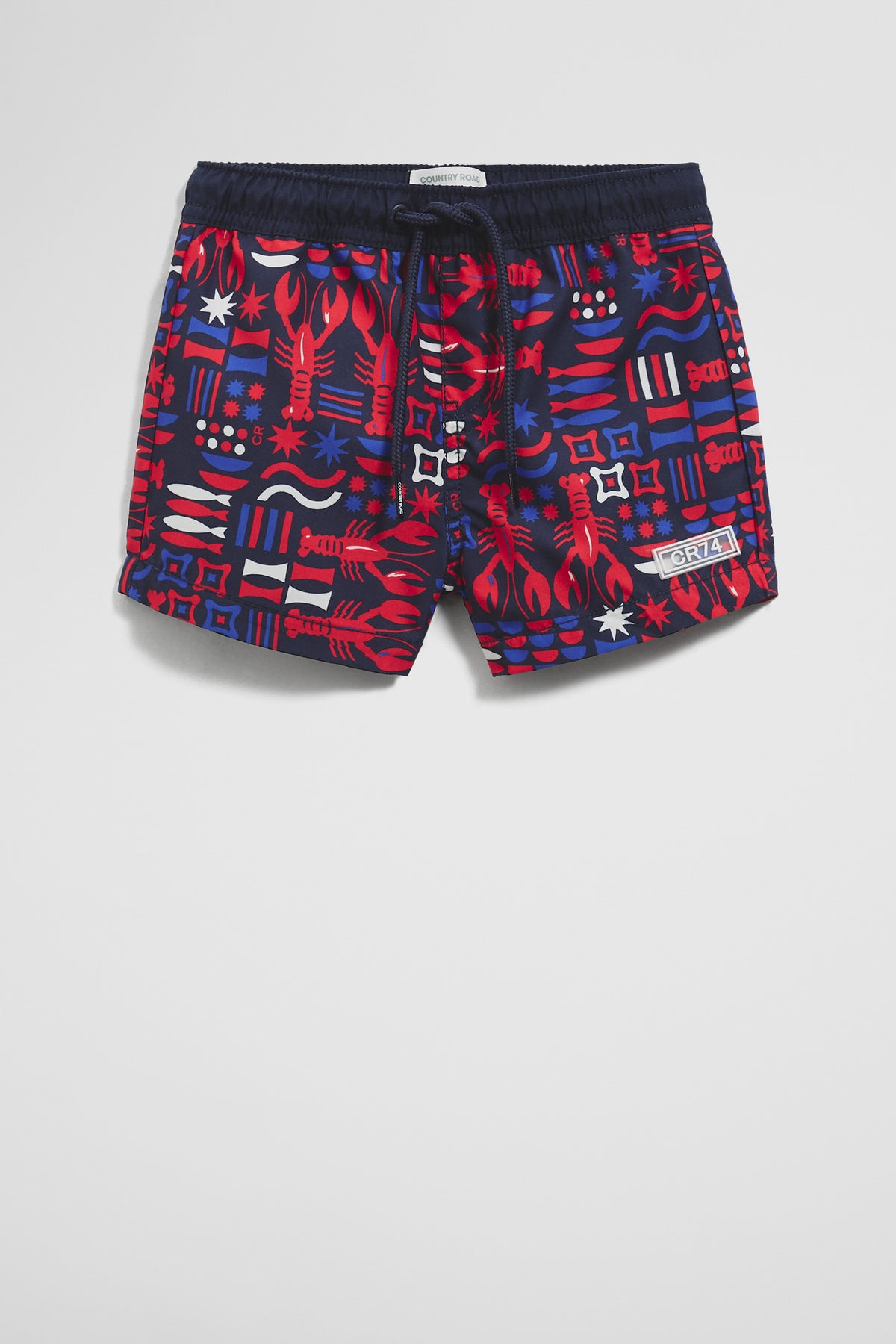 Lobster Geometric Board Short