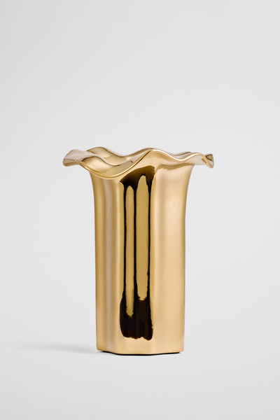 Celeste Medium Metallic Vase