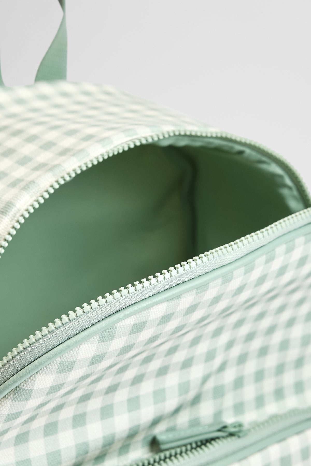 Gingham Backpack