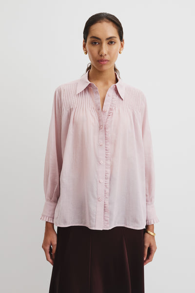 Soft Ruffle Blouse