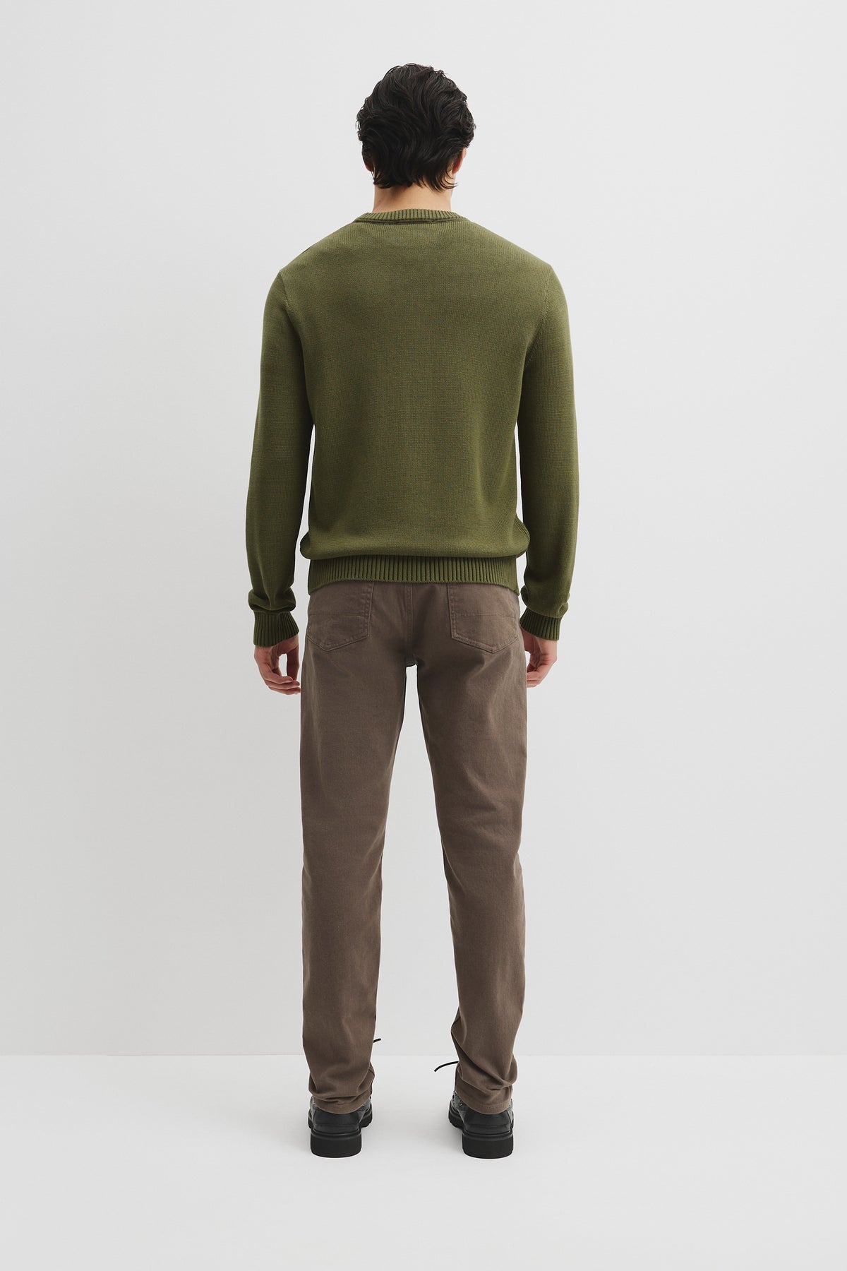 Australian Good Earth Cotton Crew Neck Knit