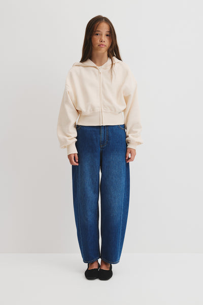 Teen Australian Cotton Cropped Zip Through Jacket`