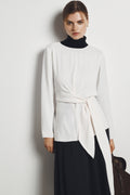 Twist Long Sleeve Blouse