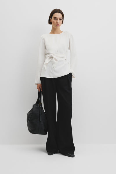Twist Long Sleeve Blouse