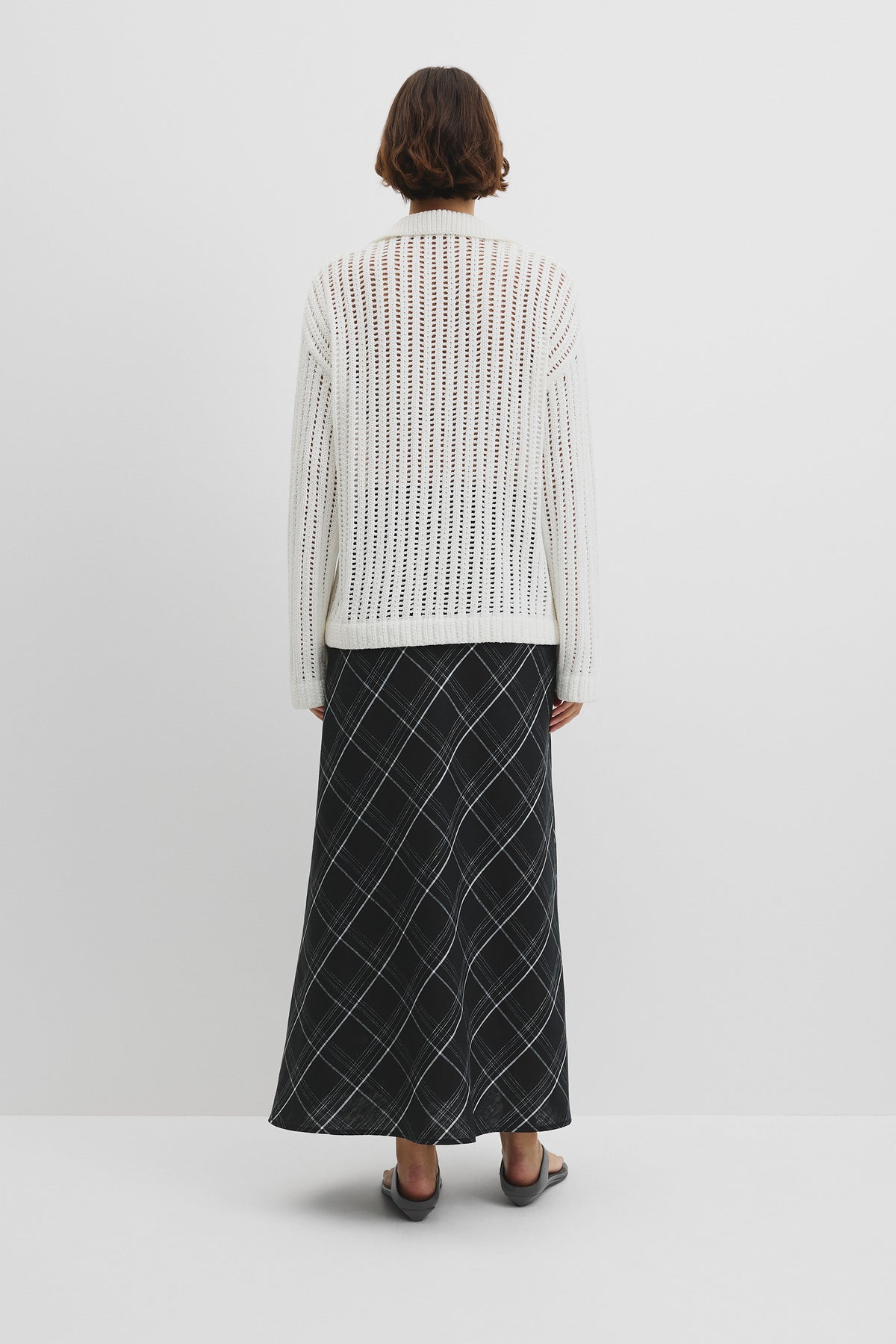 Australian Good Earth Cotton Long Sleeve Tape Knit