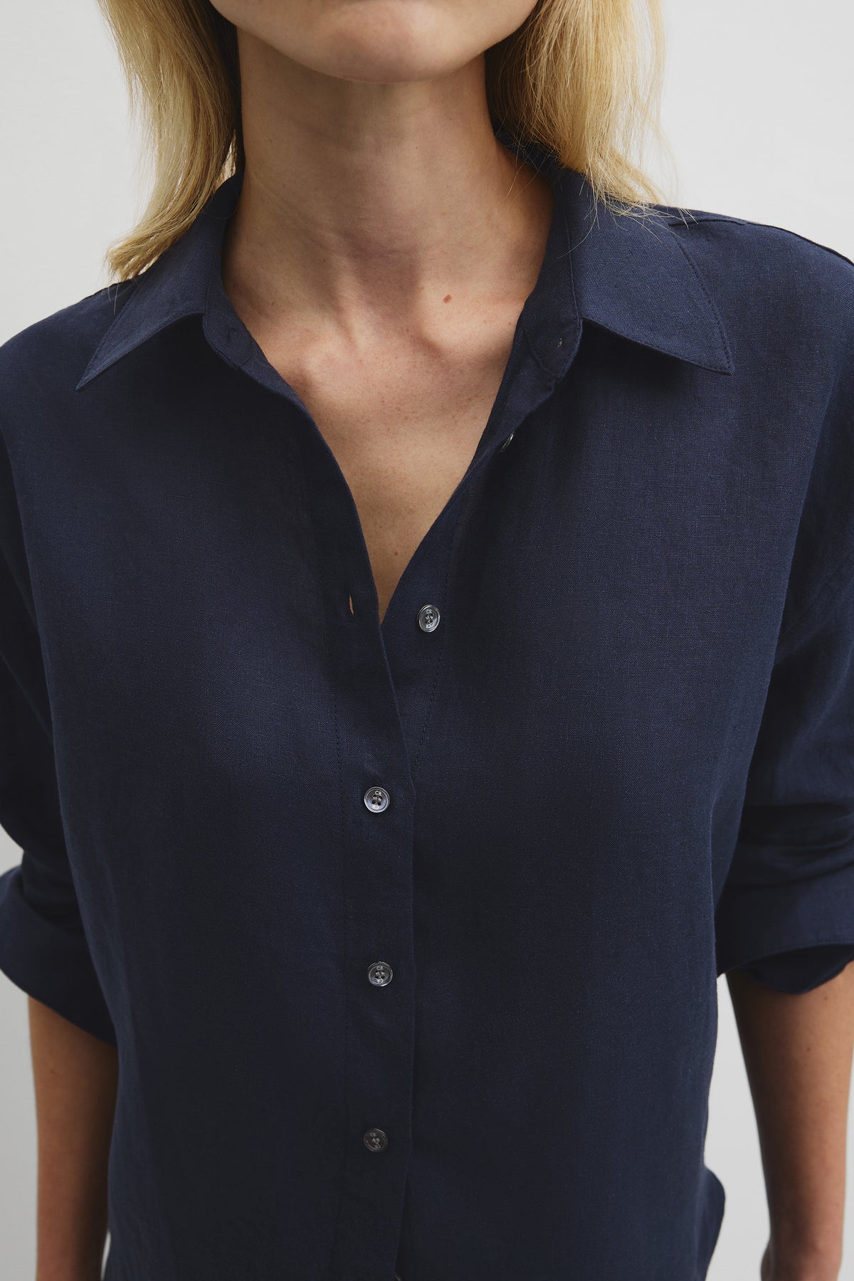 Oversized Linen Shirt