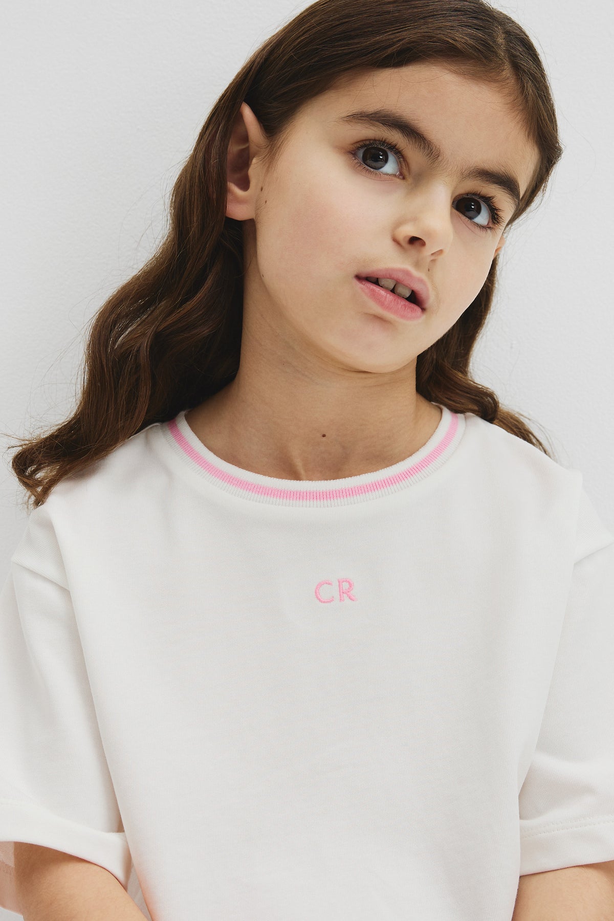 Australian Cotton Short Sleeve Crop Boxy T-Shirt
