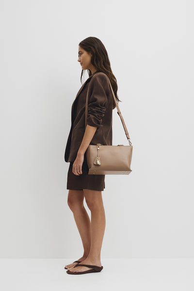 Cr Lock Crossbody Bag