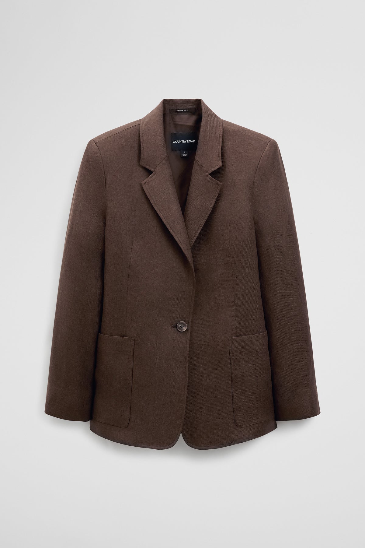 Linen Relaxed Blazer