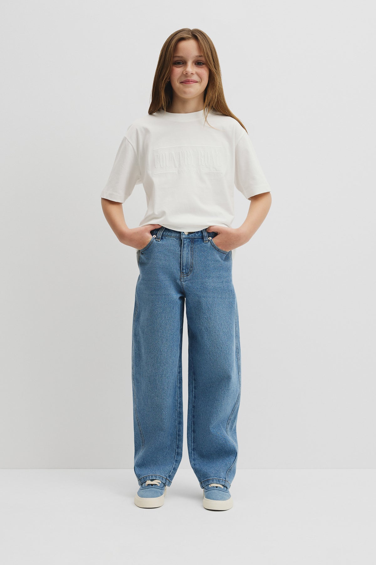 Teen Australian Cotton Short Sleeve Relaxed Heritage T-Shirt