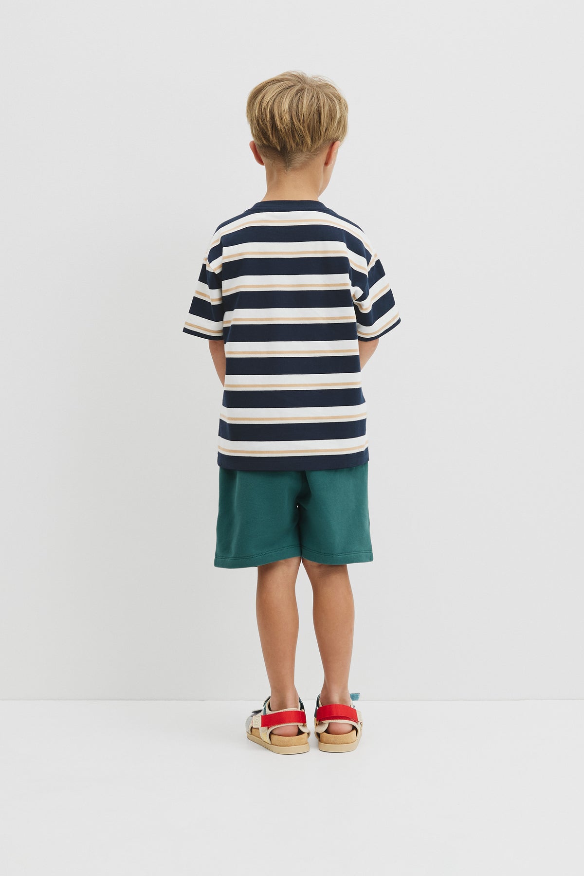 Oversized Stripe Short Sleeve T-Shirt