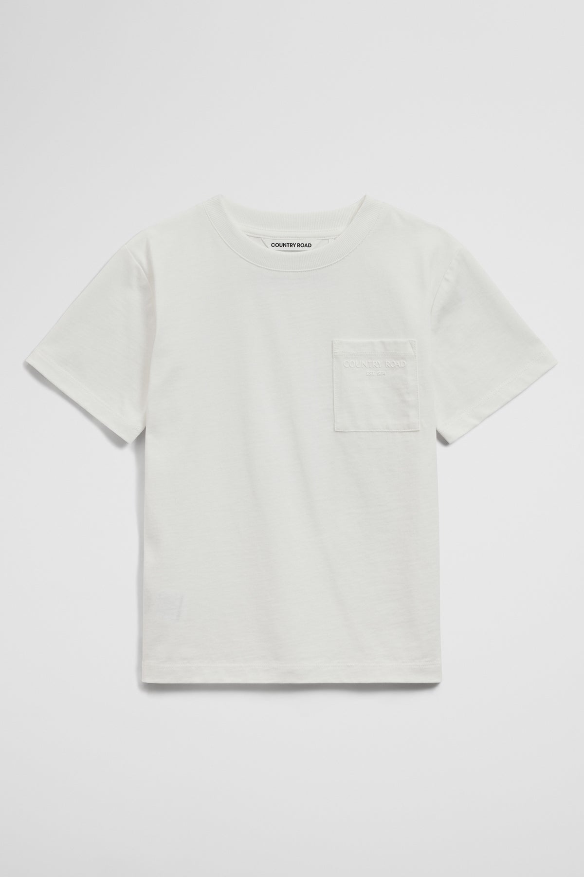 Australian Cotton Relaxed Short Sleeve Pocket T-Shirt