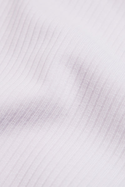 Organically Grown Cotton Blend Rib Bike Short