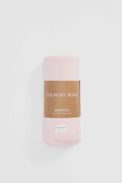 Organically Grown Cotton Rib Swaddle