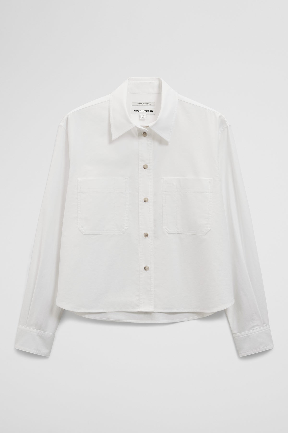 Crop Pocket Shirt