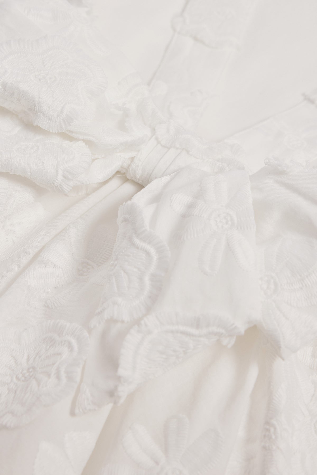 Sleeveless Broderie Dress