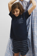 Teen Australian Cotton Short Sleeve Boxer Pyjama Set